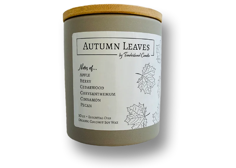 Autumn Leaves Candle