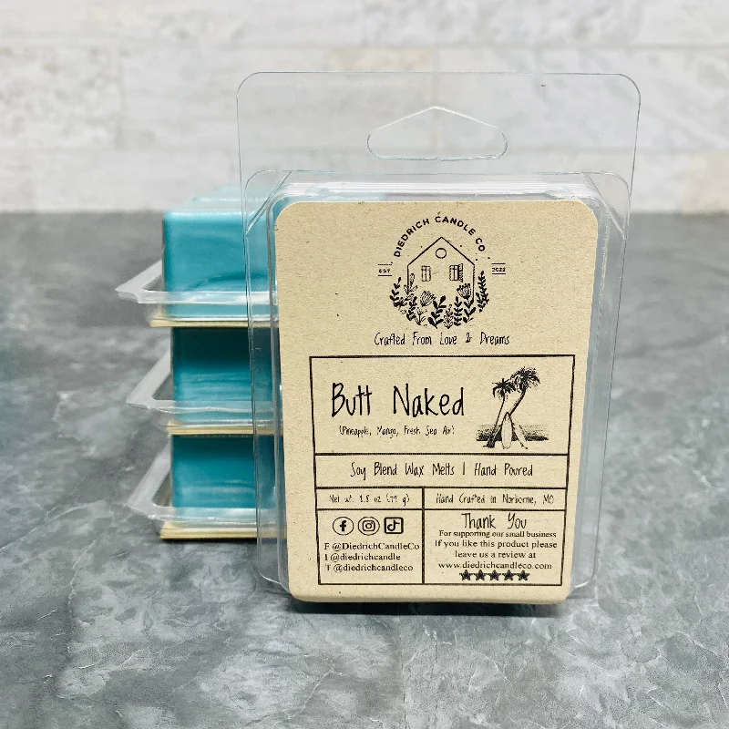 Butt Naked | Hand Poured Scented Soy Wax Melt