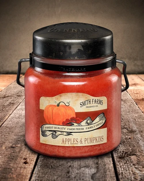 APPLES and PUMPKINS Classic Jar Candle-16oz