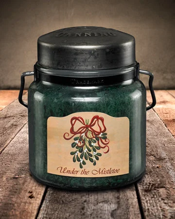 UNDER THE MISTLETOE Classic Jar Candle-16oz