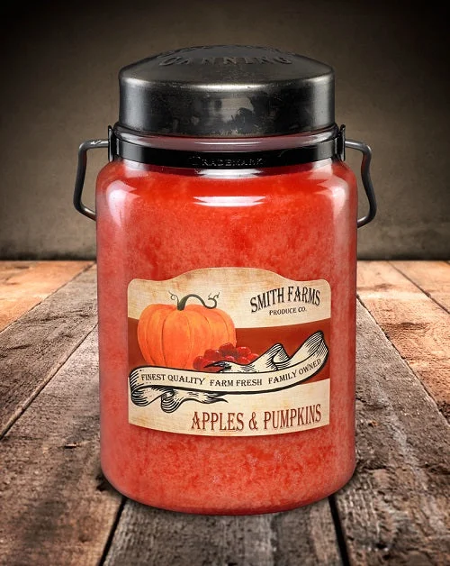 APPLES and PUMPKINS Classic Jar Candle-26oz