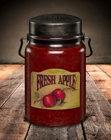 FRESH APPLE Classic Jar Candle-26oz