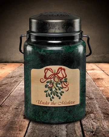 UNDER THE MISTLETOE Classic Jar Candle-26oz