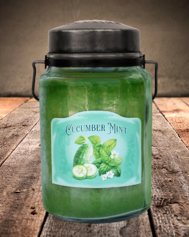 CUCUMBER MINT Classic Jar Candle-26oz