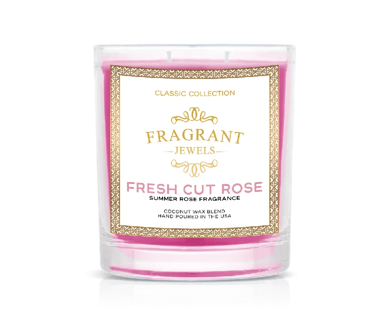 Fresh Cut Rose - Candle (without Jewelry)