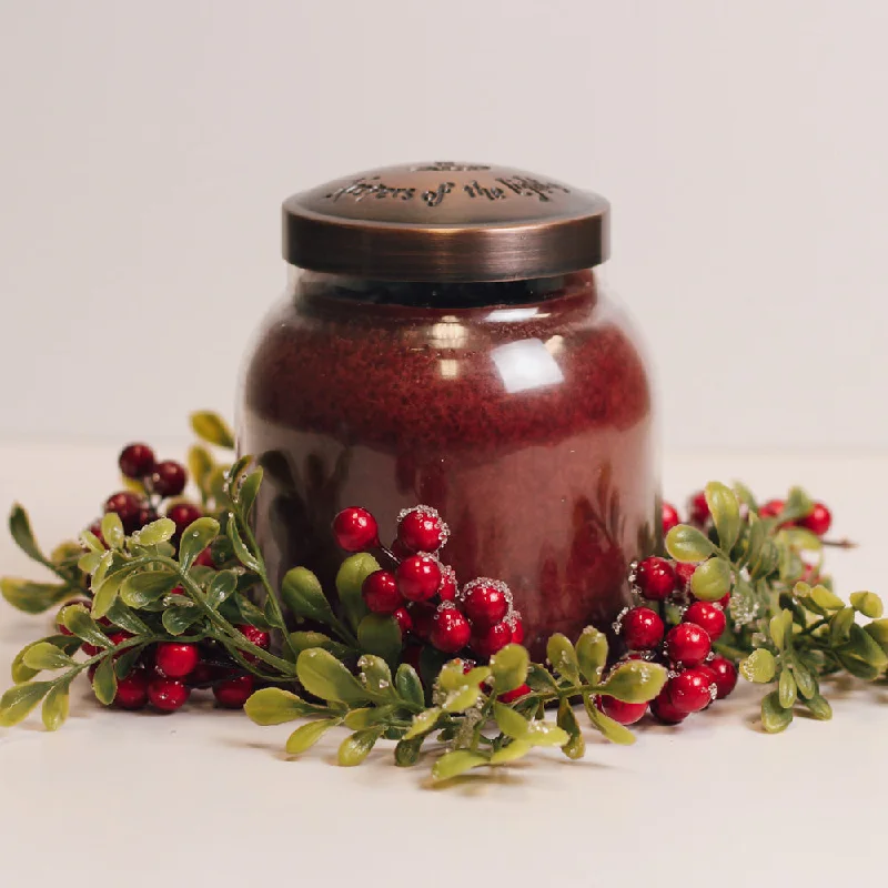 Frosted Cranberry - Candle Ring