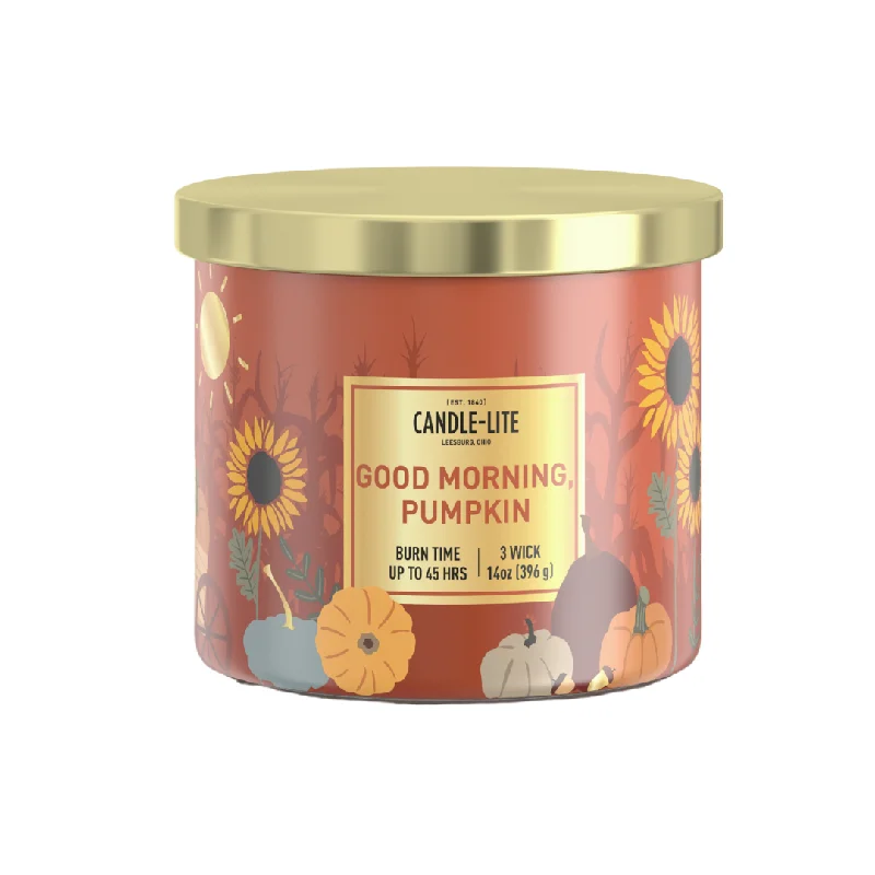 Good Morning, Pumpkin 3-wick 14oz Jar Candle