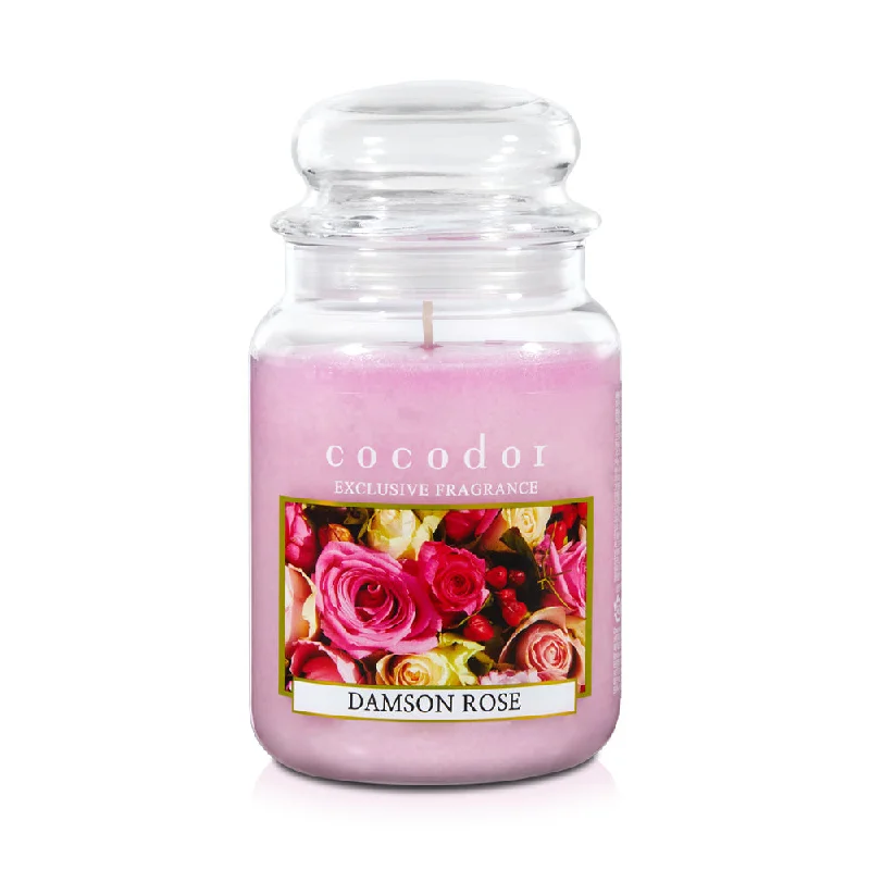 Large Jar Candle [Damson Rose]