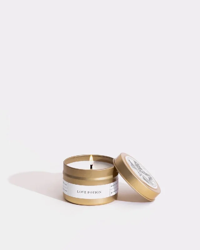 Love Potion Gold Travel Candle