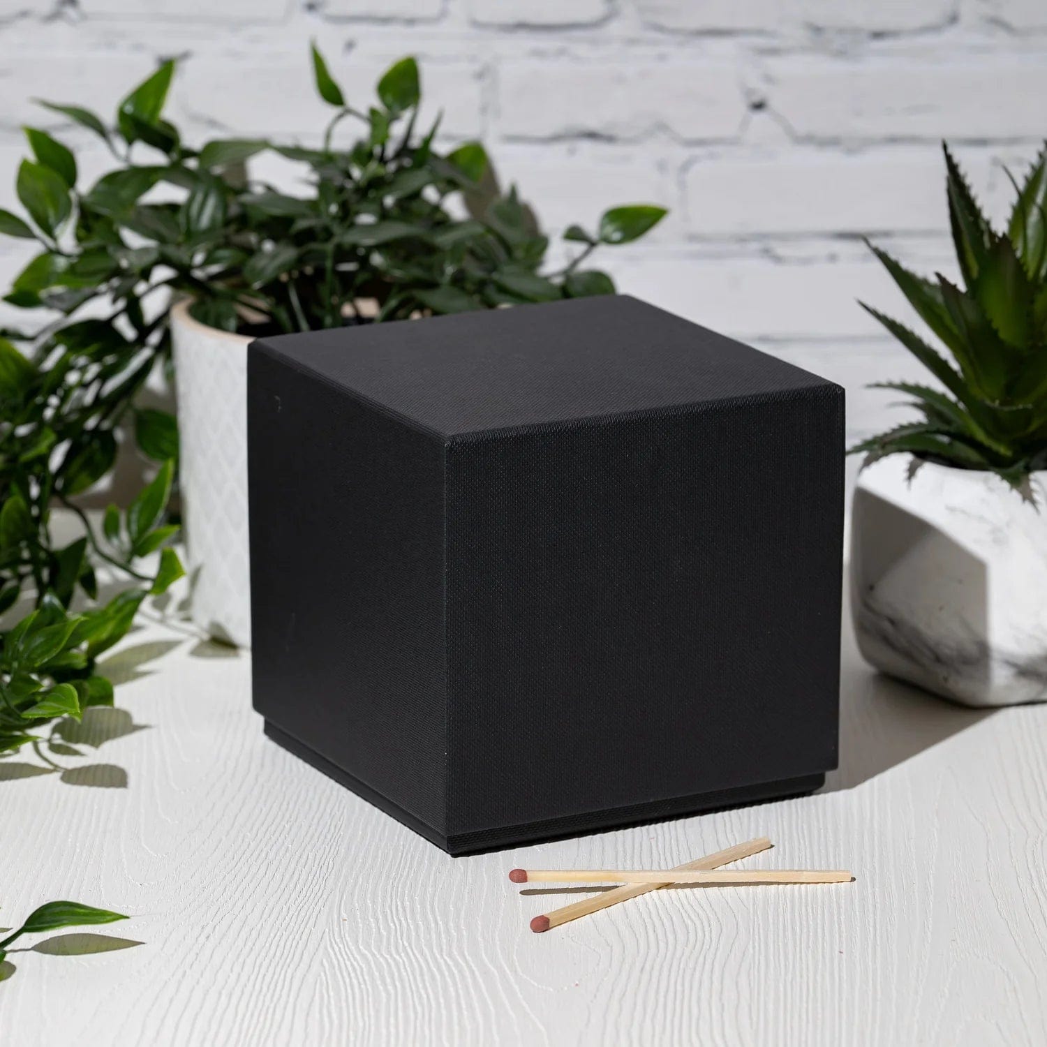 Luxury Rigid Box for Tall 3-Wick Bowl - Black