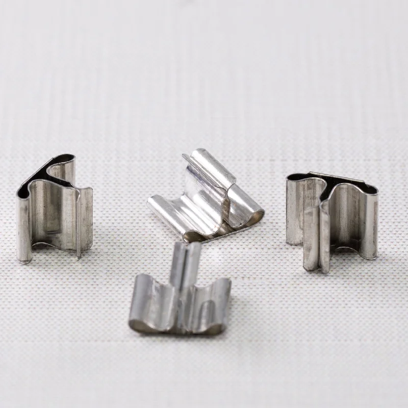 Metal Wood Wick Clips