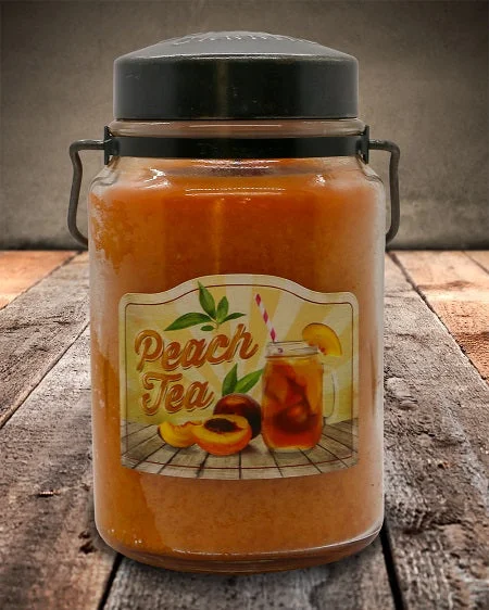 PEACH TEA Classic Jar Candle-26oz