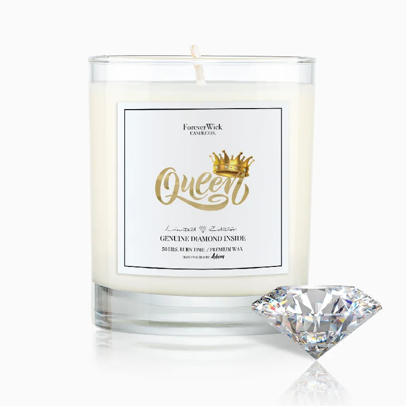 QUEEN Diamond Candle