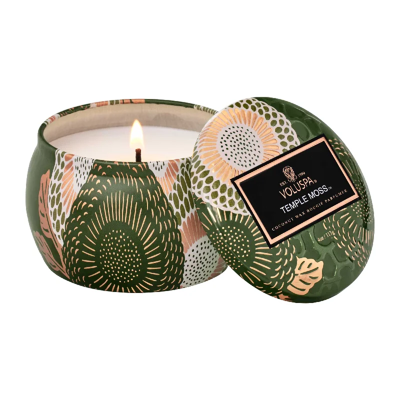 Temple Moss - Mini Tin Candle