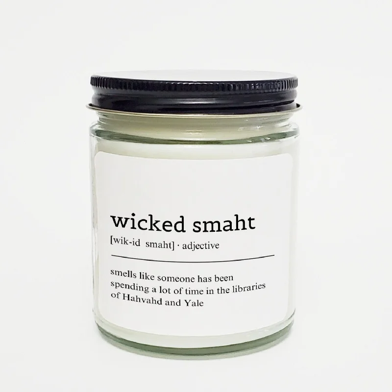 Wicked Smaht Candle