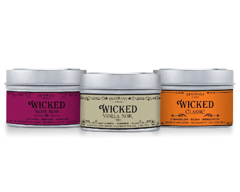 Wicked Surprise 3-Piece Candle Gift Set (without Jewelry)