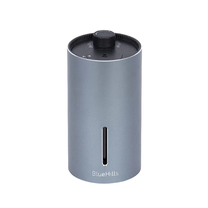 BlueHills Waterless Cordless Car Essential Oil Diffuser -Gray J02