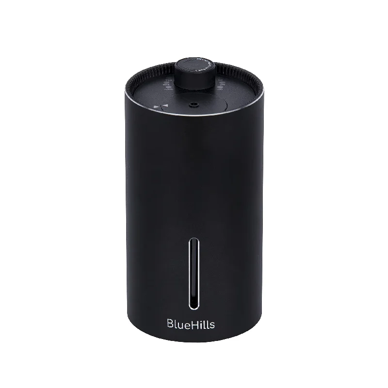 BlueHills Waterless Cordless Car Essential Oil Diffuser -Black J03