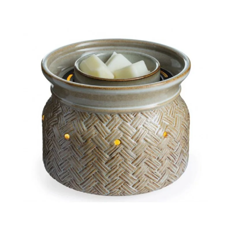 Woven Fan Fragrance Warmer- Wax Melt Warmer