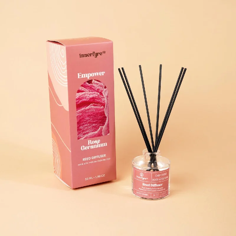 Empower - Rose Geranium Reed Diffuser