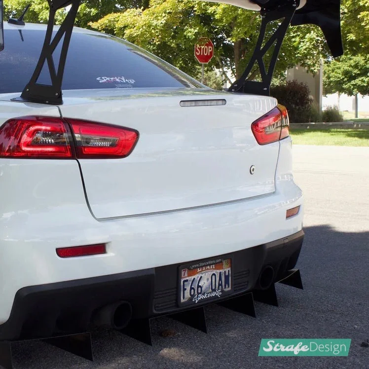 (2008-2016) Mitsubishi Evo X V2 Rear Diffuser