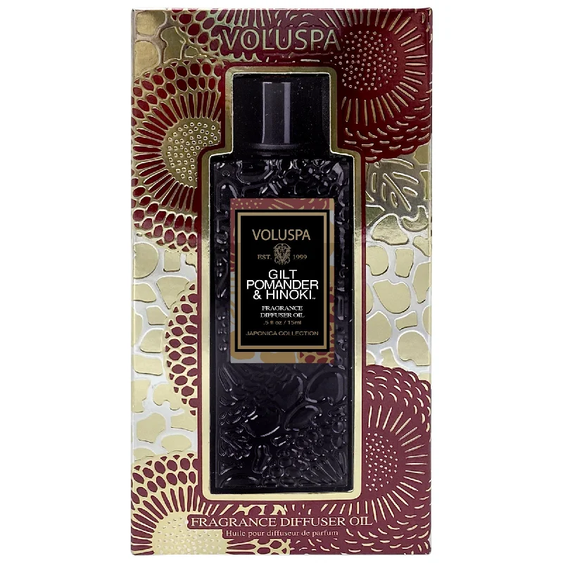 Gilt Pomander & Hinoki - Ultrasonic Diffuser Fragrance Oil