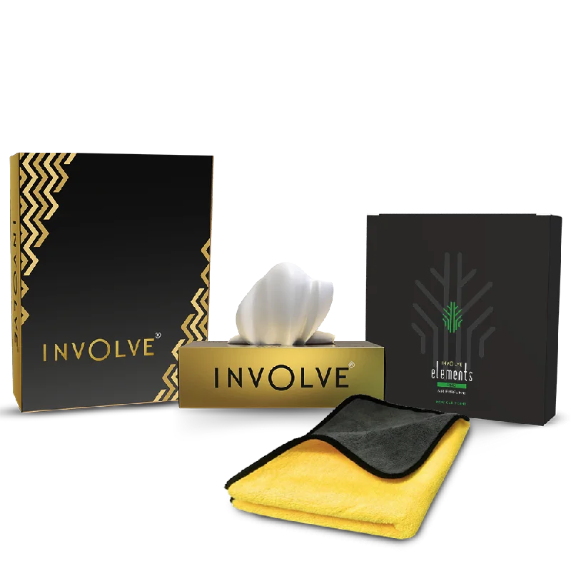 INVOLVE Car Travel Kit Gift Set Green