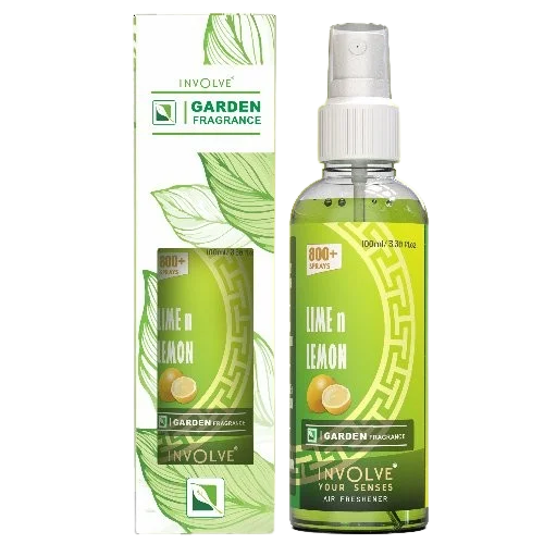 Involve® Garden Fragrances - Lime n Lemon Spray Air Freshener