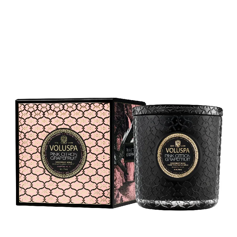 Pink Citron Grapefruit - Luxe Candle