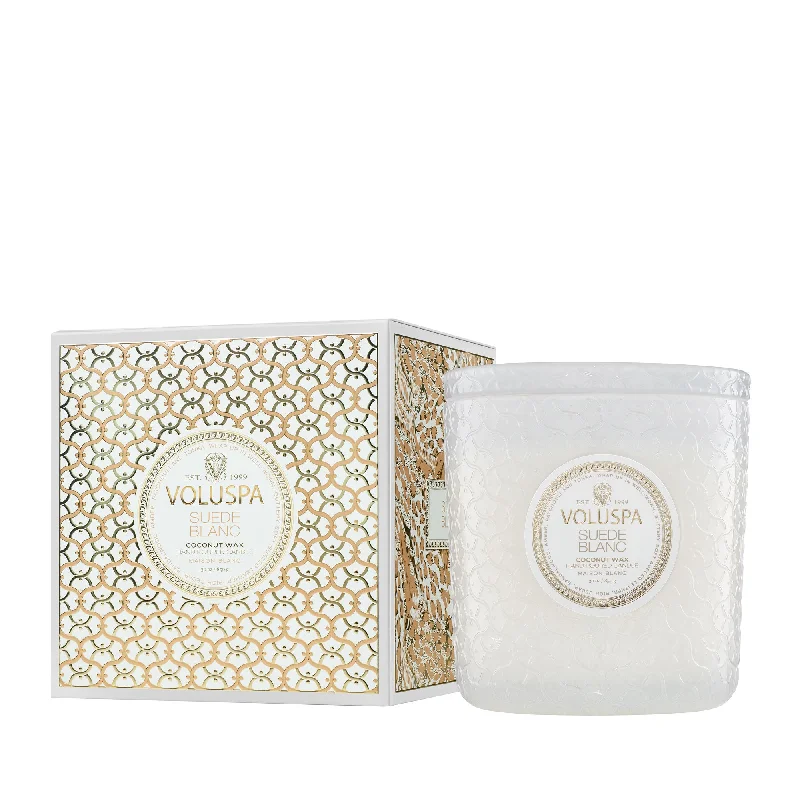 Suede Blanc - Luxe Candle