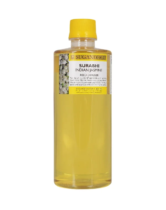 Surabhi Indian Jasmine Refill Pack (with 30 Reed Sticks) - 500ml