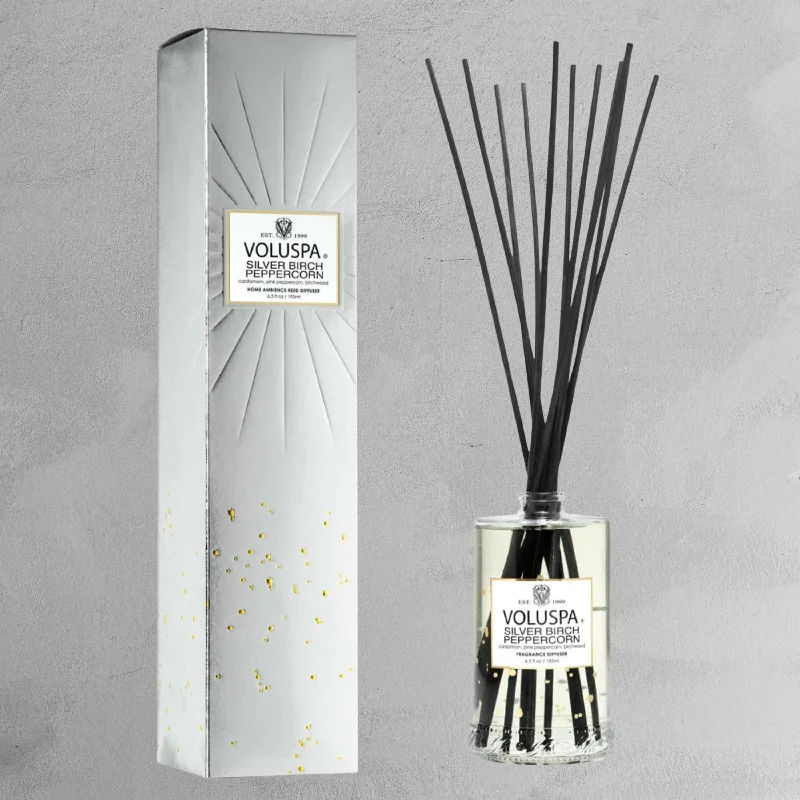 Voluspa - Diffuser - Silver Birch Peppercorn